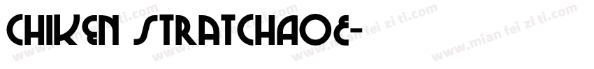 chiken stratchAOE字体转换